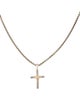David Yurman Two-Tone Petite X Cross Pendant Necklace