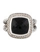 David Yurman Onyx & Diamond Albion Cocktail Ring