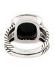 David Yurman Onyx & Diamond Albion Cocktail Ring