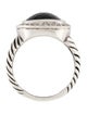 David Yurman Onyx & Diamond Albion Cocktail Ring