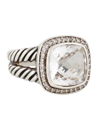 David Yurman Quartz & Diamond Albion Cocktail Ring