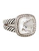David Yurman Quartz & Diamond Albion Cocktail Ring