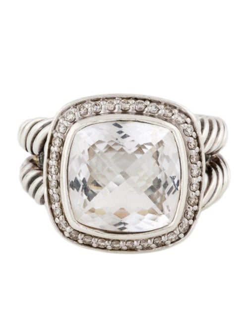 David Yurman Quartz & Diamond Albion Cocktail Ring