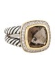 David Yurman Smoky Quartz & Diamond Albion Cocktail Ring