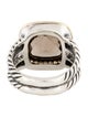 David Yurman Smoky Quartz & Diamond Albion Cocktail Ring