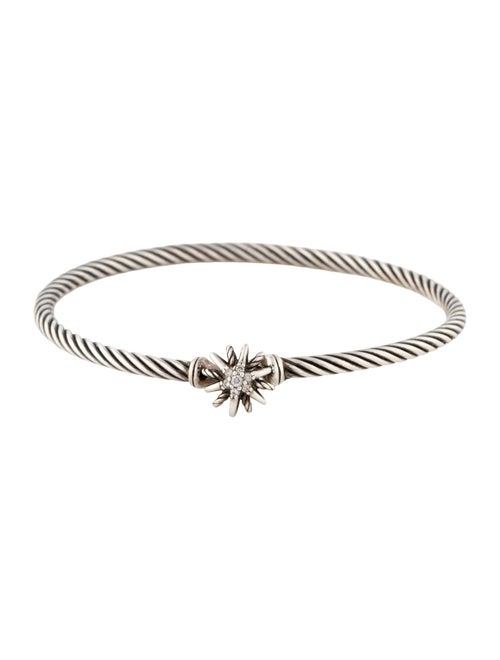 David Yurman Diamond Starburst Station Bangle
