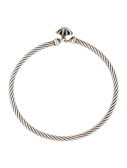David Yurman Diamond Starburst Station Bangle