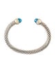 David Yurman Topaz cable Classic Bracelet