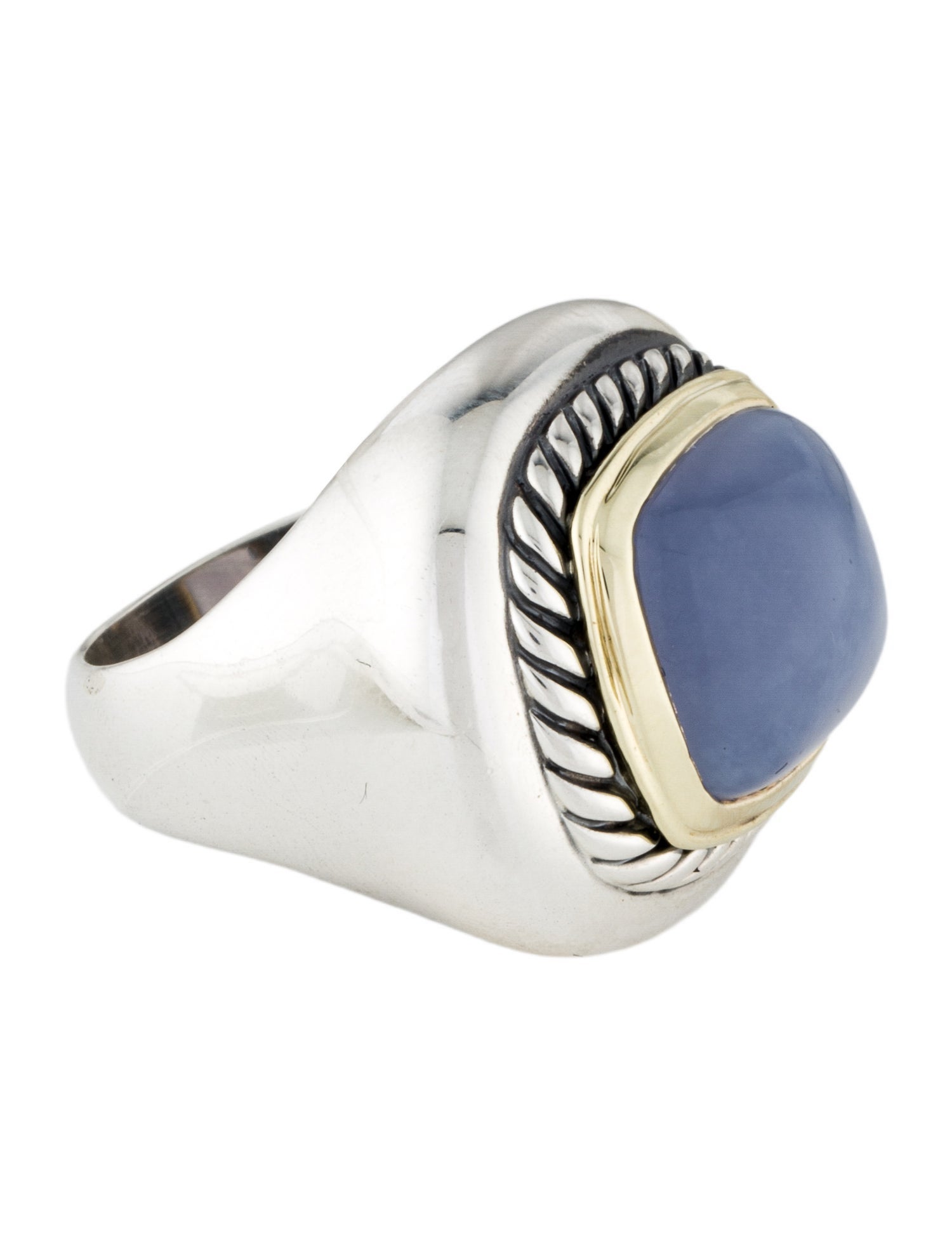 David Yurman Chalcedony Albion Ring