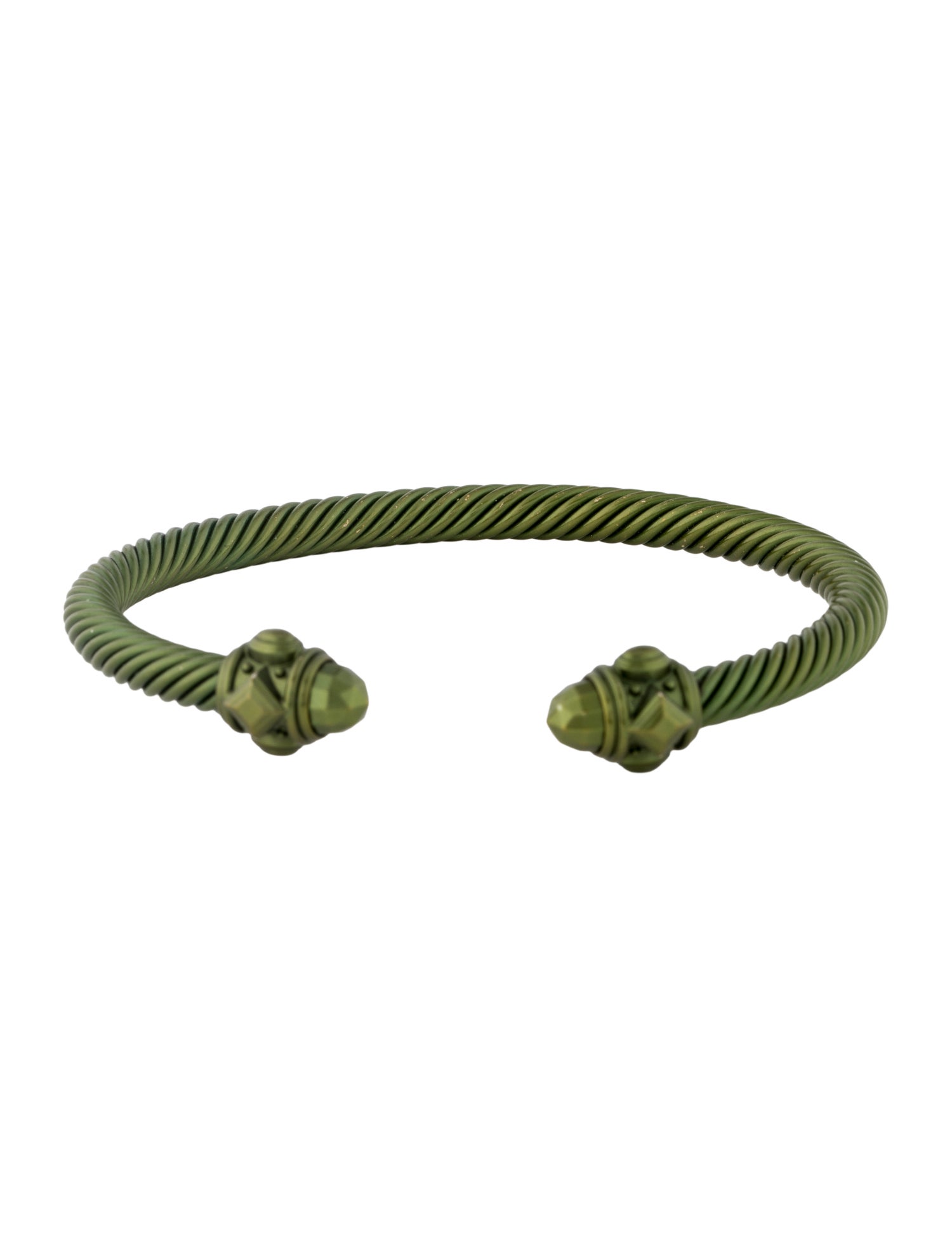 David Yurman Aluminum Renaissance Cuff Bracelet