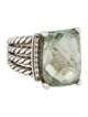 David Yurman Prasiolite & Diamond Wheaton Cocktail Ring