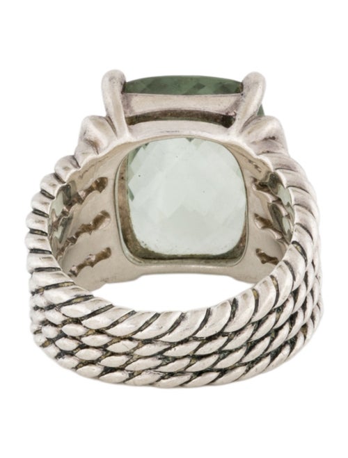 David Yurman Prasiolite & Diamond Wheaton Cocktail Ring