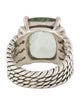 David Yurman Prasiolite & Diamond Wheaton Cocktail Ring