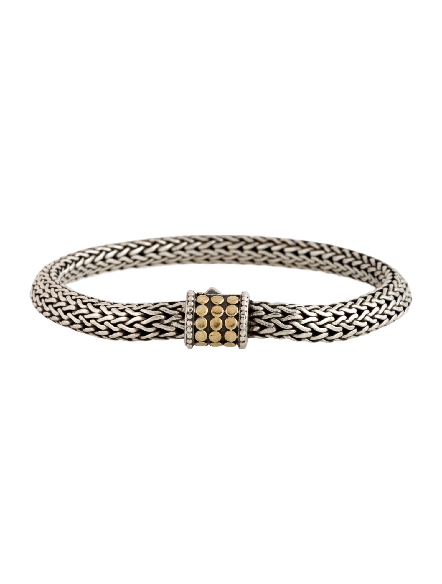 David Yurman Two-Tone Dot Bracelet
