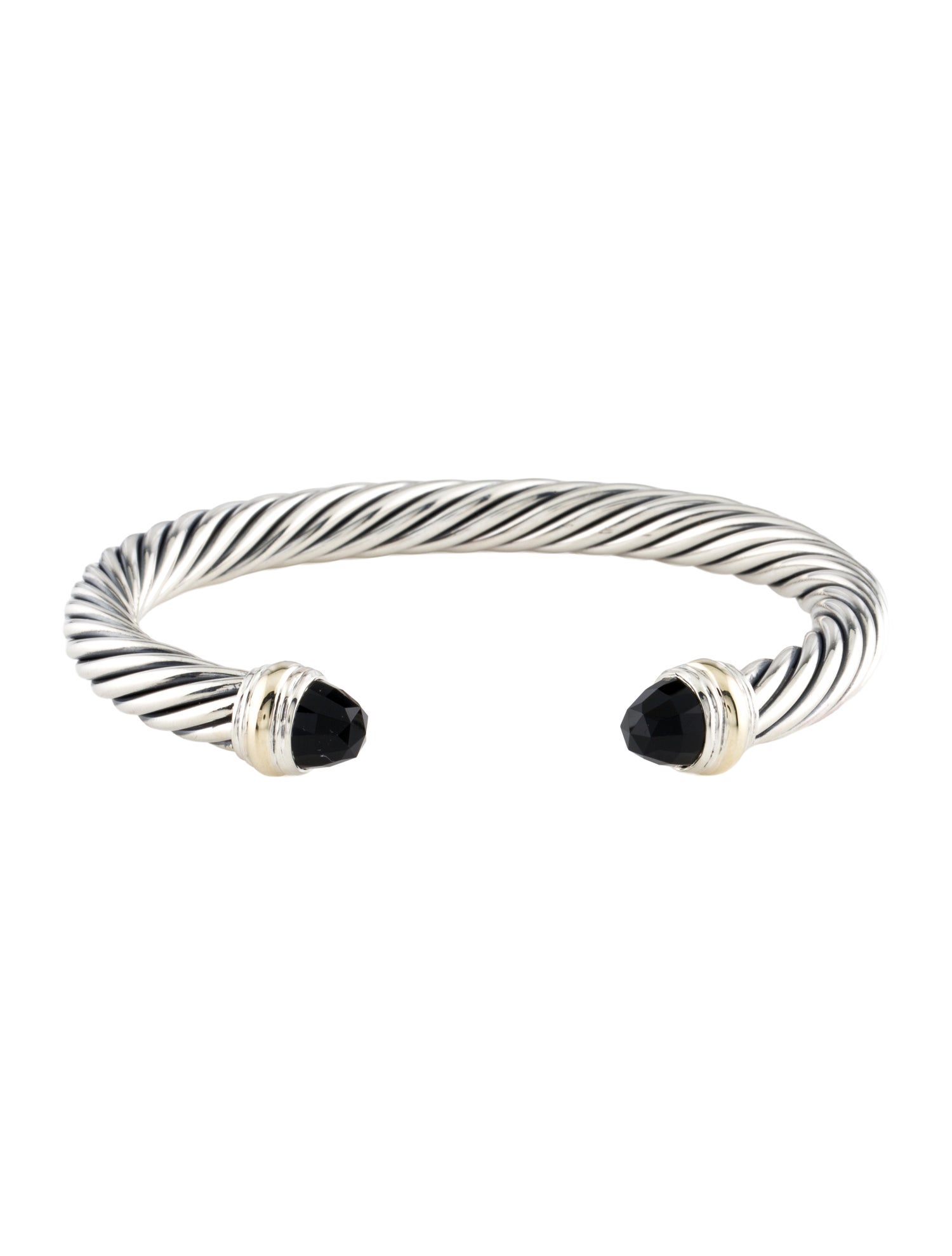 David Yurman Onyx Classic Cable Bracelet