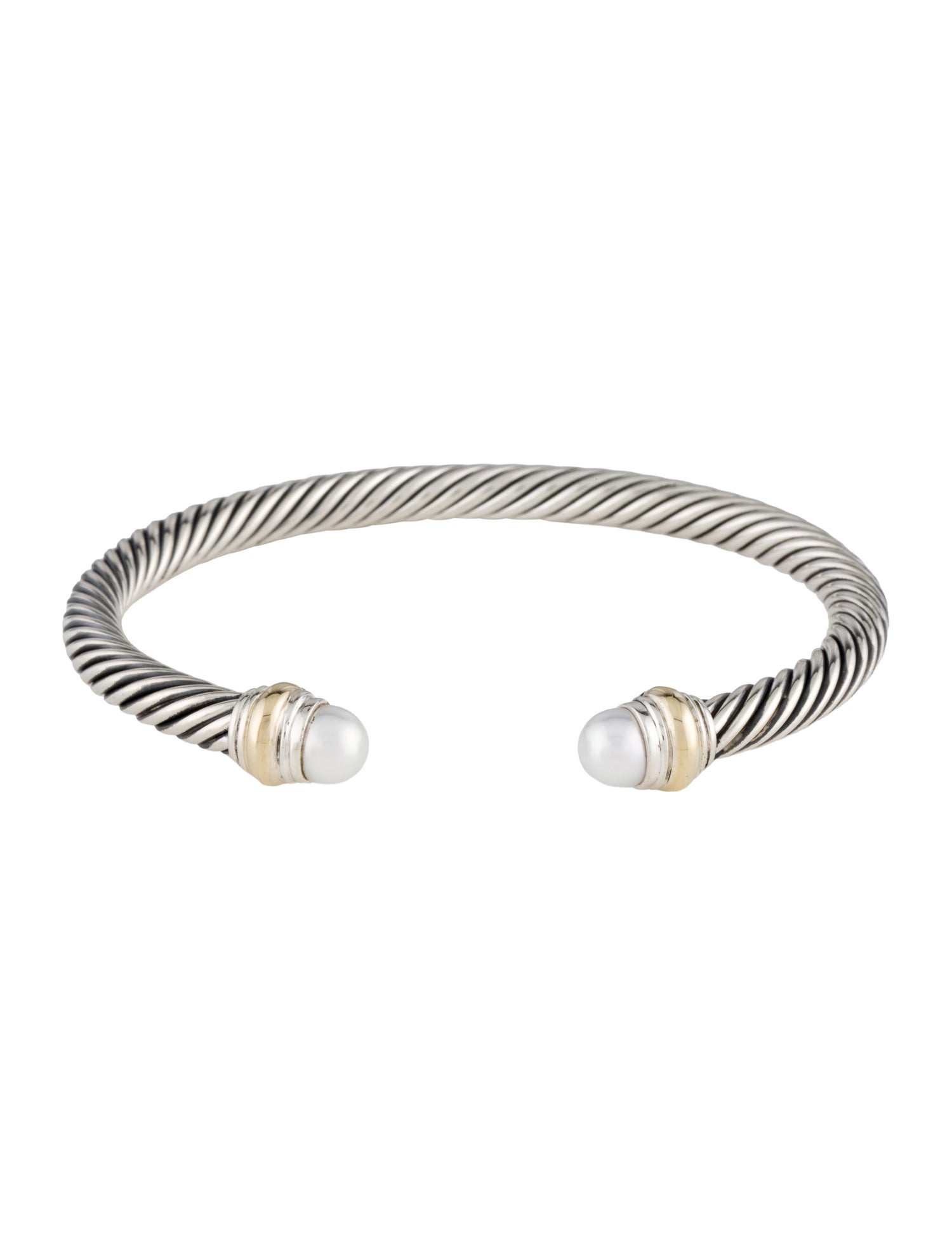 David Yurman Pearl Classic Cable Bracelet