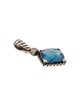 David Yurman Topaz & Diamond Cushion on Point Enhancer Pendant