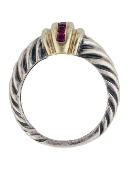 David Yurman Ruby Cable Dome Ring