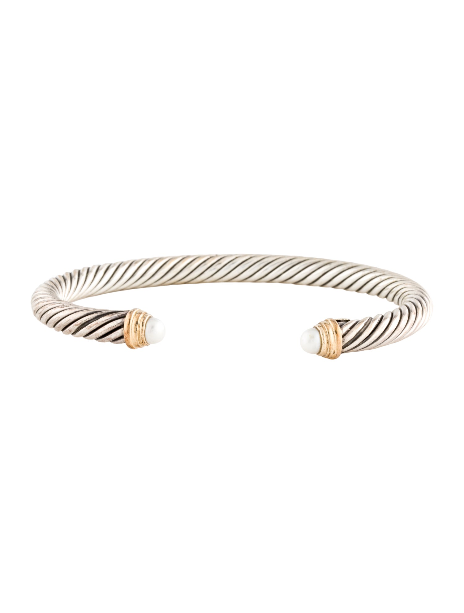 David Yurman Pearl Cable Classic Cuff