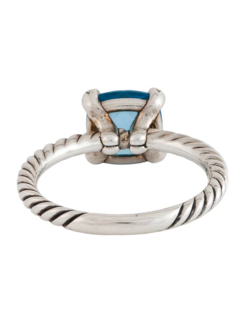 David Yurman Topaz & Diamond Chatelaine Ring