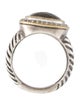 David Yurman Smoky Quartz & Diamond Albion Ring