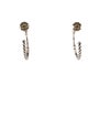 David Yurman Diamond Metro Cable Hoop Earrings