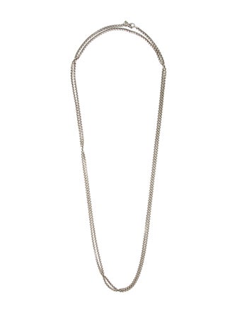David Yurman Two-Tone Box Chain Necklace