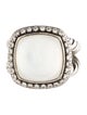 David Yurman Mother Of Pearl, Quartz & Diamond Albion Cocktail Ring