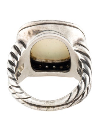David Yurman Mother Of Pearl, Quartz & Diamond Albion Cocktail Ring