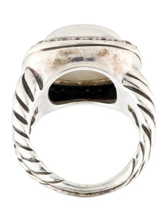 David Yurman Mother Of Pearl, Quartz & Diamond Albion Cocktail Ring