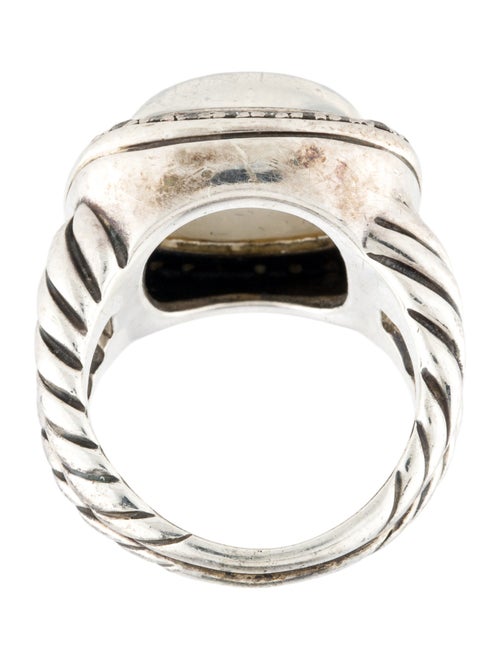 David Yurman Mother Of Pearl, Quartz & Diamond Albion Cocktail Ring