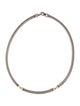 David Yurman Two-Tone Metro Cable Collar