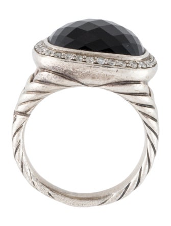 David Yurman Onyx & Diamond Albion® Cocktail Ring
