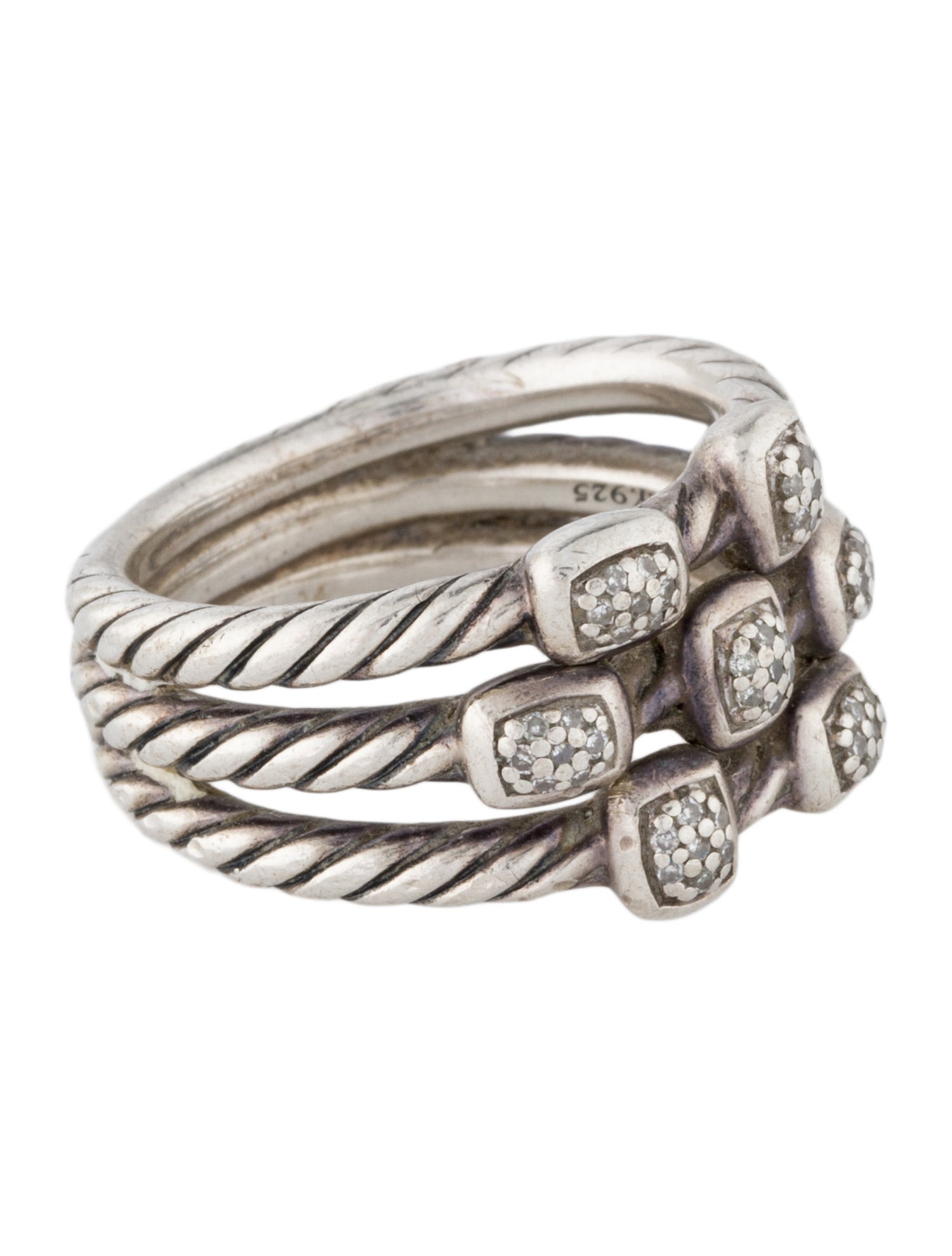 David Yurman Diamond Confetti Band