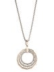 David Yurman Diamond Stax Pendant Necklace