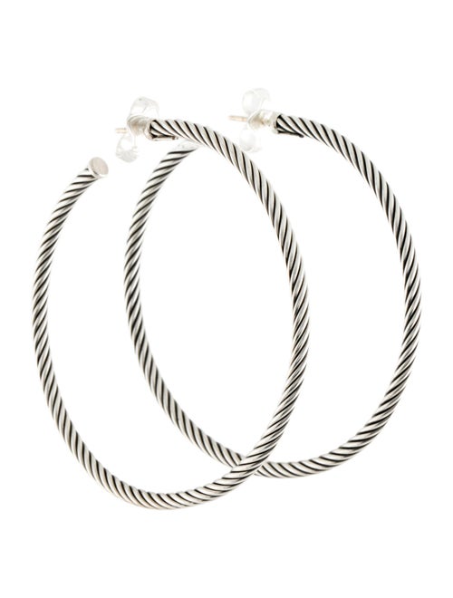 David Yurman Cable Hoop Earrings
