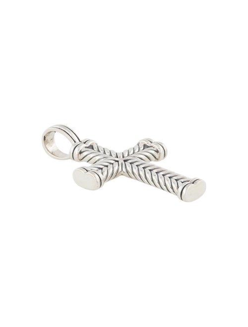 David Yurman Chevron Cross Pendant