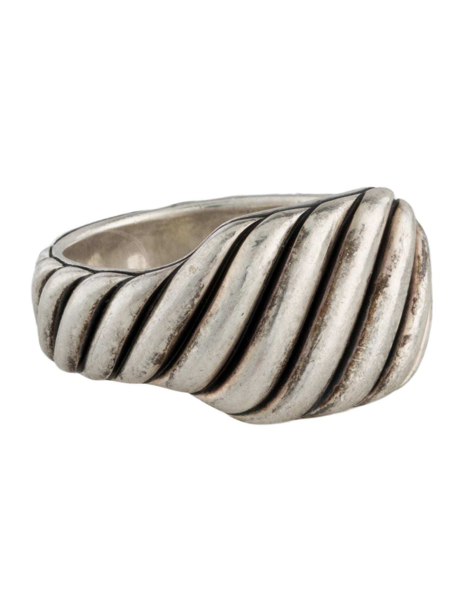 David Yurman Sculpted Cable Contour Ring