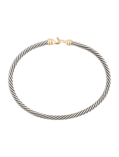David Yurman Two-Tone Cable Buckle Bracelet