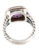 David Yurman Amethyst & Diamond Albion Ring