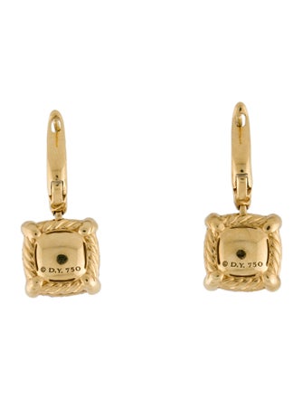 David Yurman 18K 1.34ctw Diamond Châtelaine® Drop Earrings