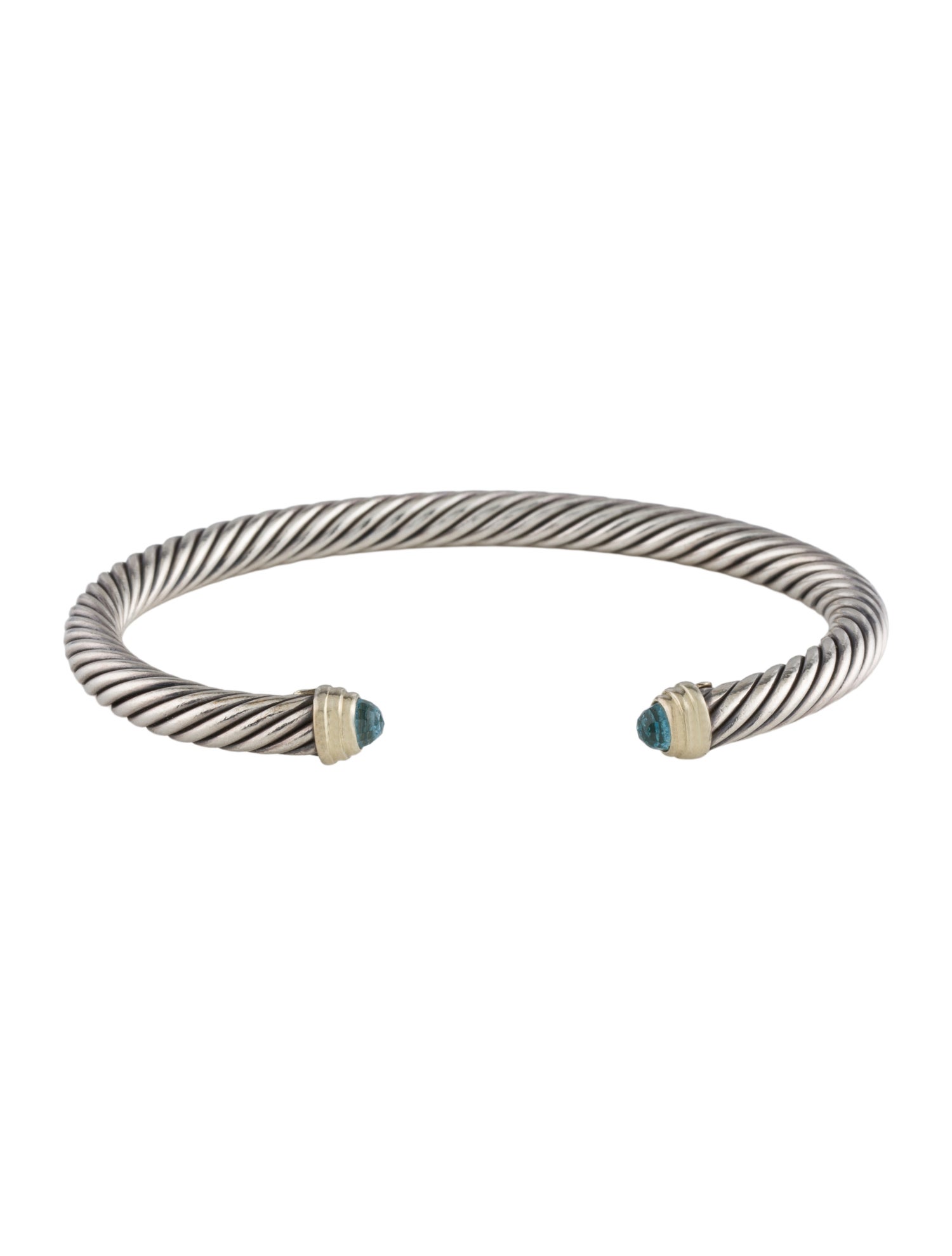 David Yurman Topaz Classic Cable Bracelet