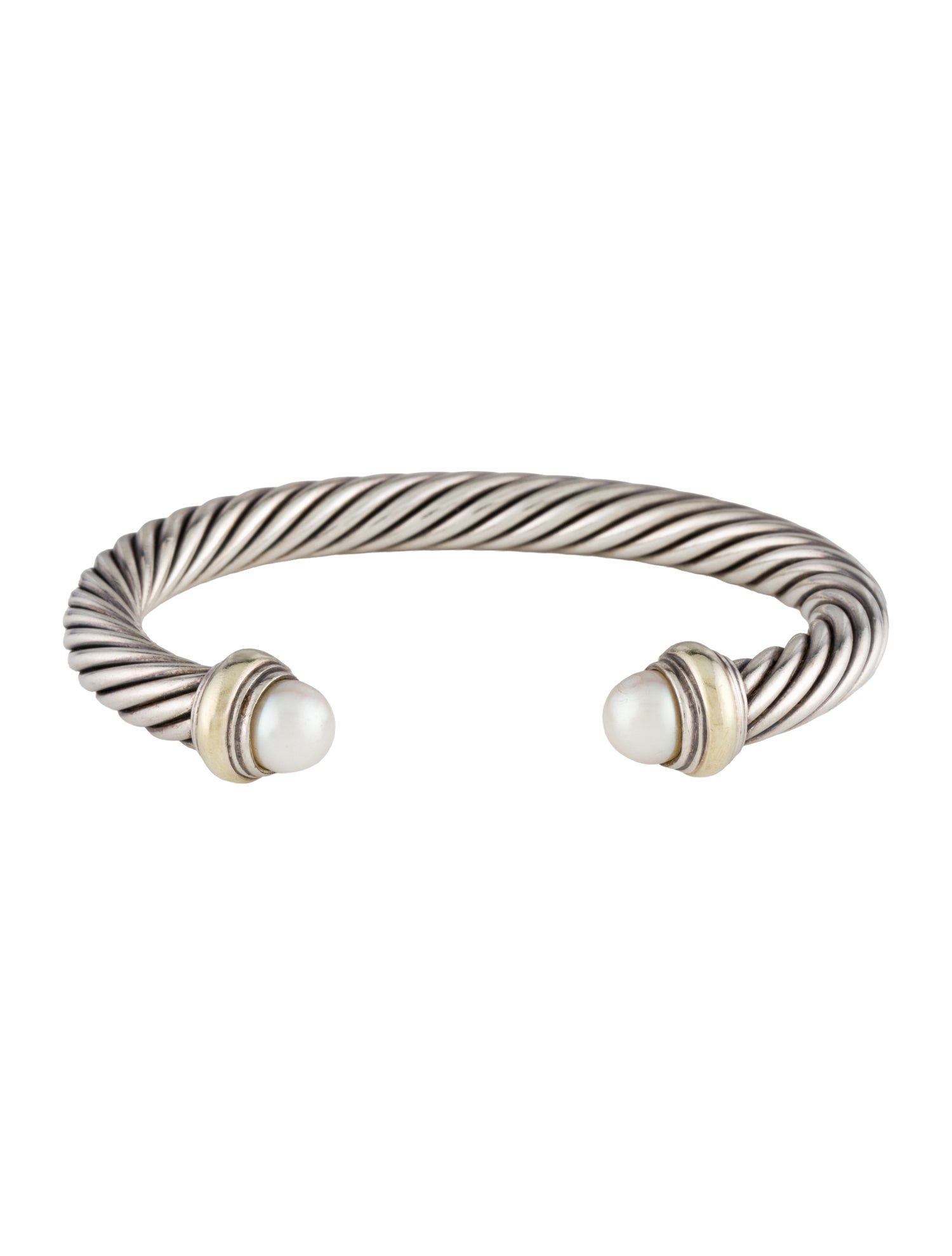 David Yurman Pearl Classic Cable Bracelet