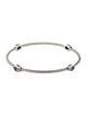 David Yurman Topaz Color Classic Station Bangle