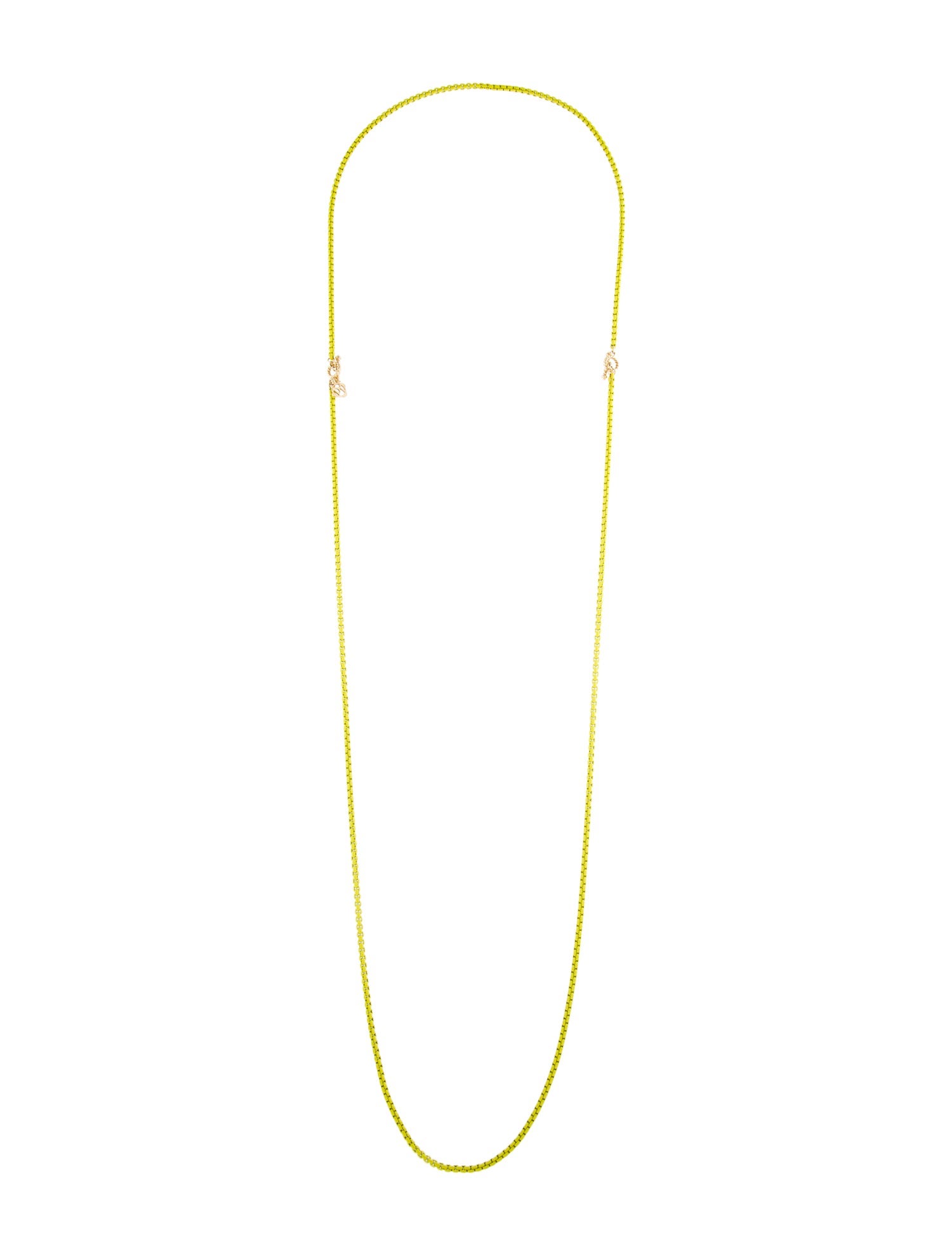 David Yurman 14K Acrylic Bel Aire Chain Neckalce