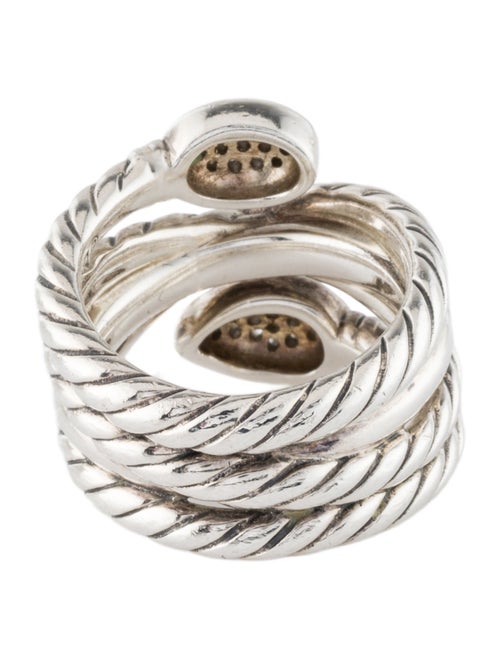 David Yurman Diamond Renaissance Crossover Ring