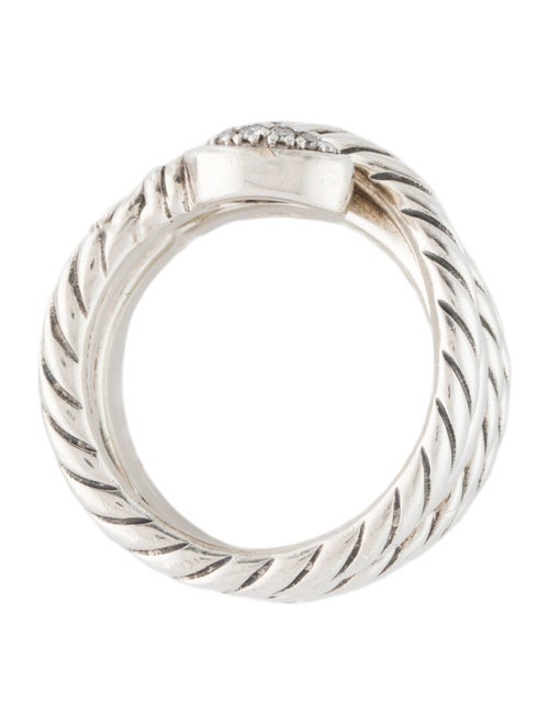 David Yurman Diamond Renaissance Crossover Ring