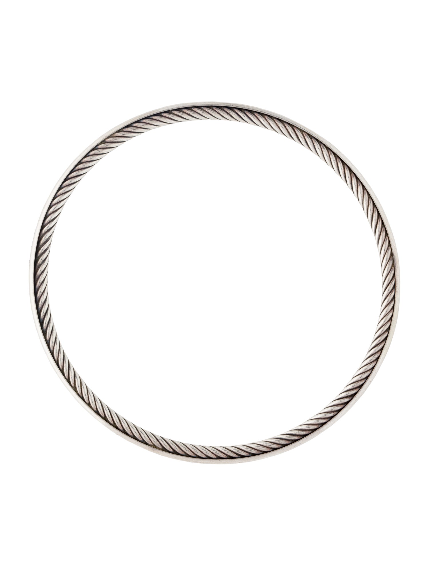 David Yurman Insideout Cable Bangle Bracelet