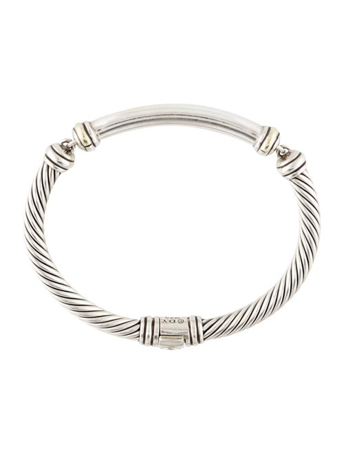 David Yurman Two-Tone Metro Bangle Bracelet