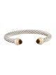 David Yurman Citrine Cable Classic Cuff Bracelet